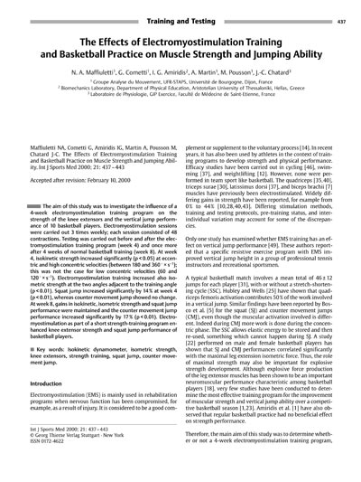 The effects of neuromuscular electrical stimulation training on abdominal strength, endurance, and selected anthropometric measures.