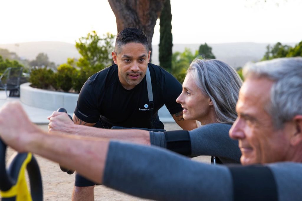 San Diego Los Angeles Las Vegas Personal Training for Seniors EMS Workouts