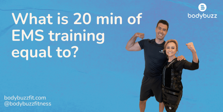 What is 20 minutes of EMS training equivalent to?