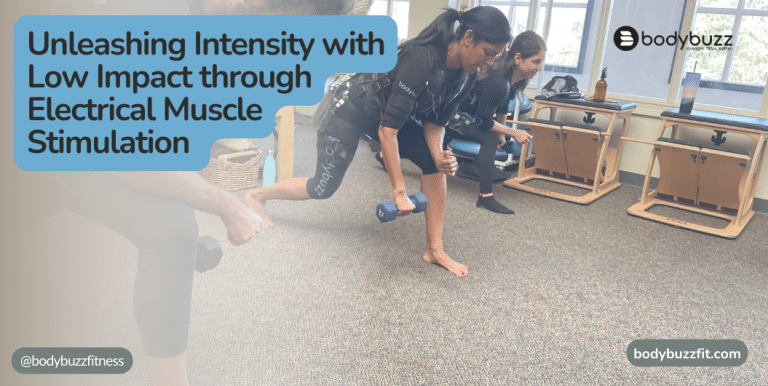 You can’t spell “Muy IntEnSo” without E, M, S: Unleashing Intensity with Low Impact through Electrical Muscle Stimulation. 